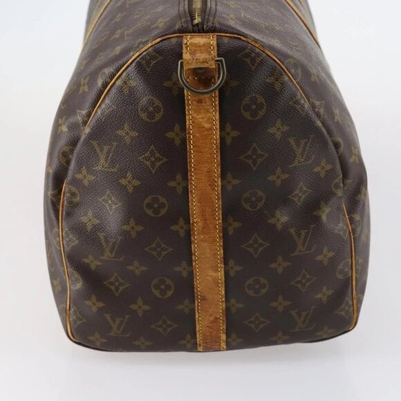 LOUIS VUITTON Monogram Keepall Bandouliere 55 Boston Bag M41414 LV Auth bs29746 - Picture 6 of 16